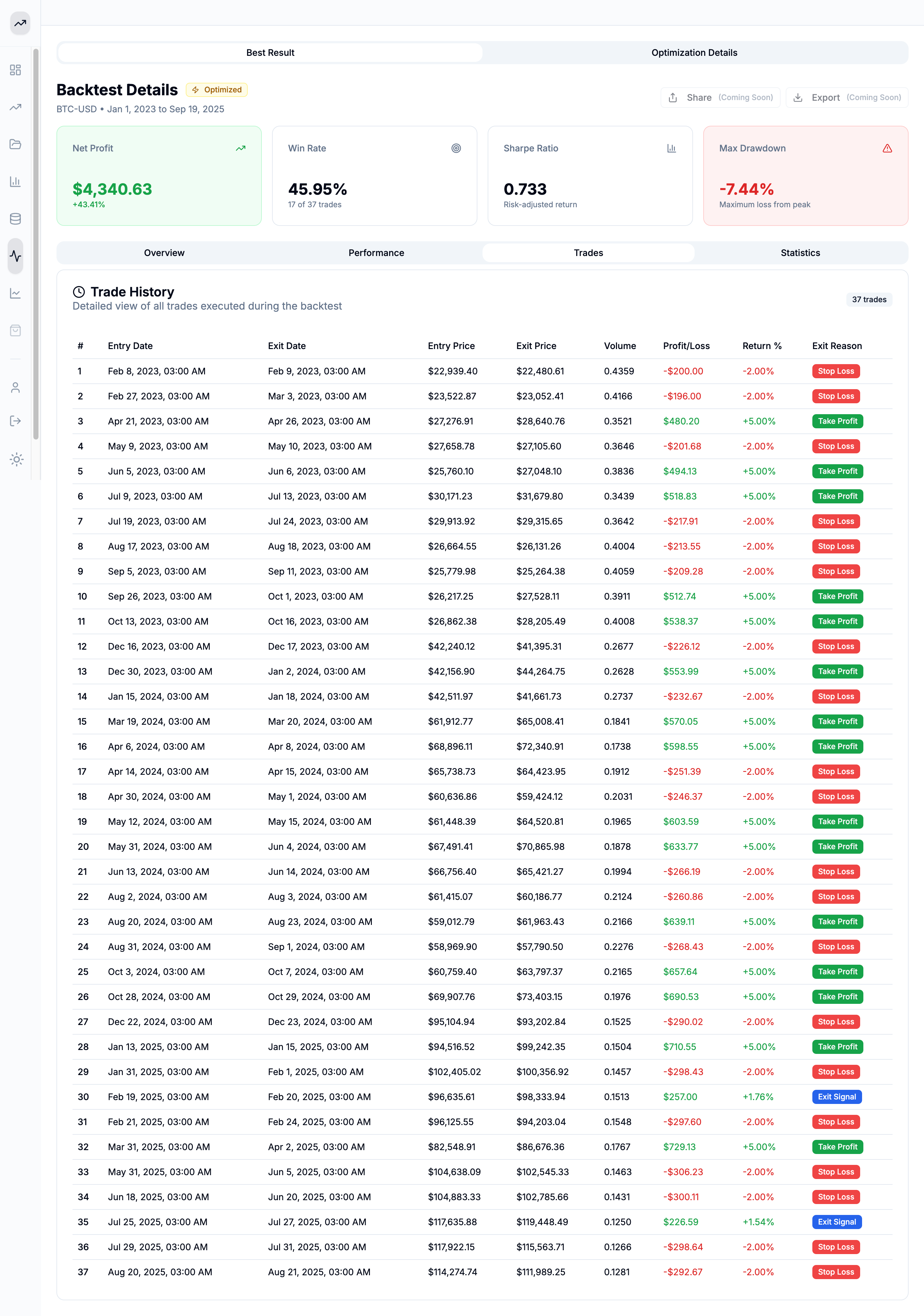 portfolio interface - Image 1