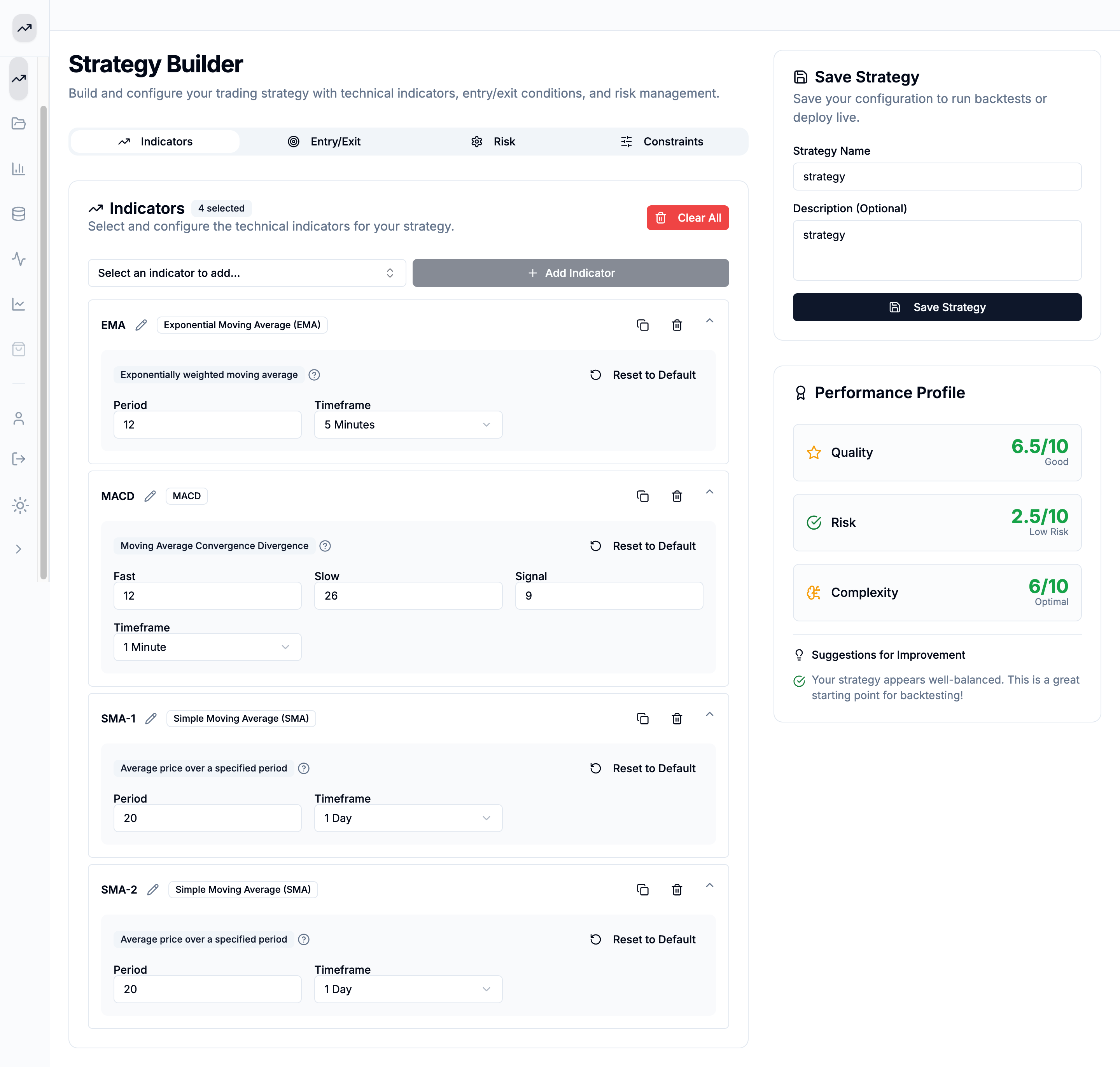 strategy-builder interface - Image 1